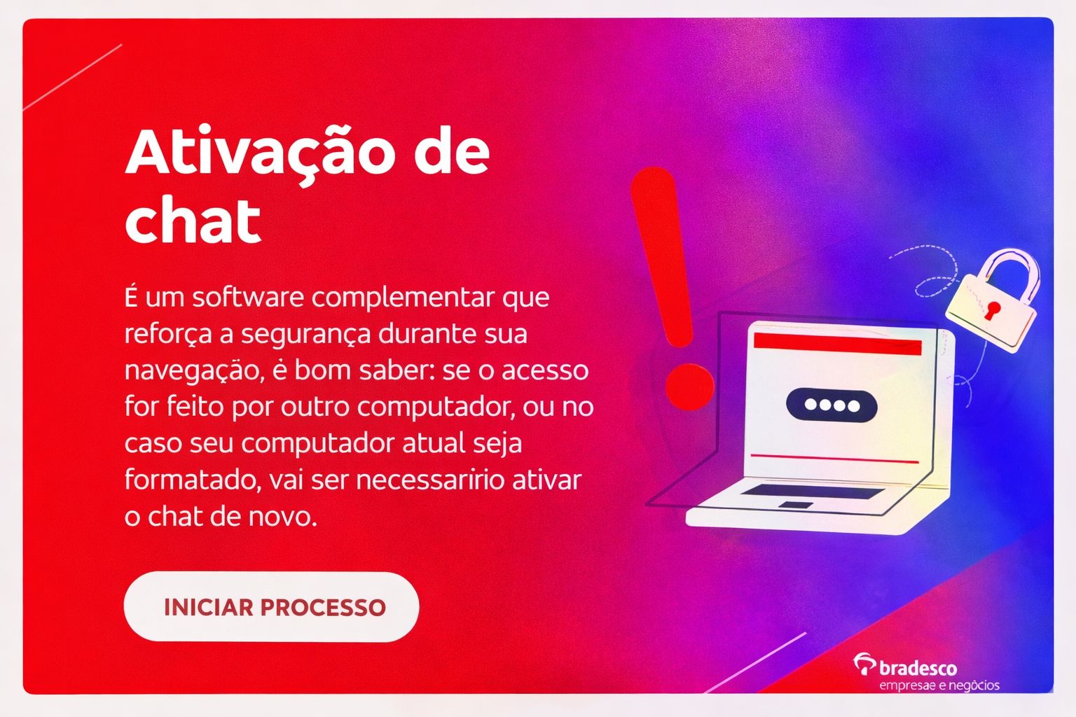 Ativação de Chat
